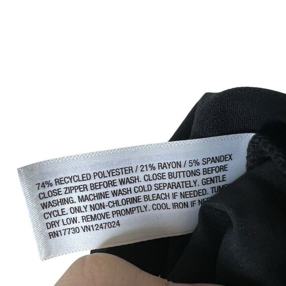 NEW Universal Thread Women's High-Rise Tailored Trousers in Black 12 - Picture 13 of 13